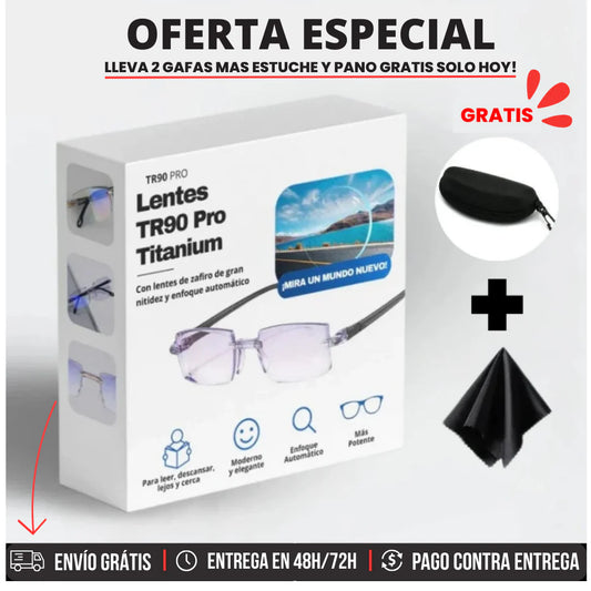 PROMOCIÓN BLACK FRIDAY 50% DESCUENTO - GAFAS TR90 COMPRE 1 y LLEVASE 2 GAFAS + ESTUCHE y PAÑO CORTESÍA 🎁